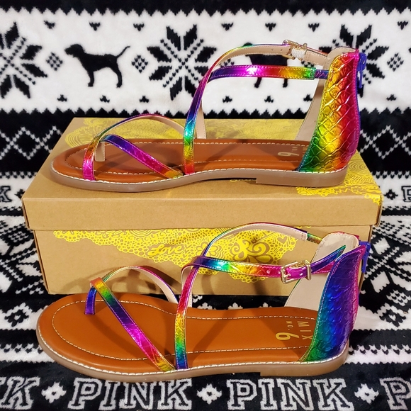 Mix No. 6 Shoes - Mix No. 6 Rainbow Sandals Size 7 & 8New in box